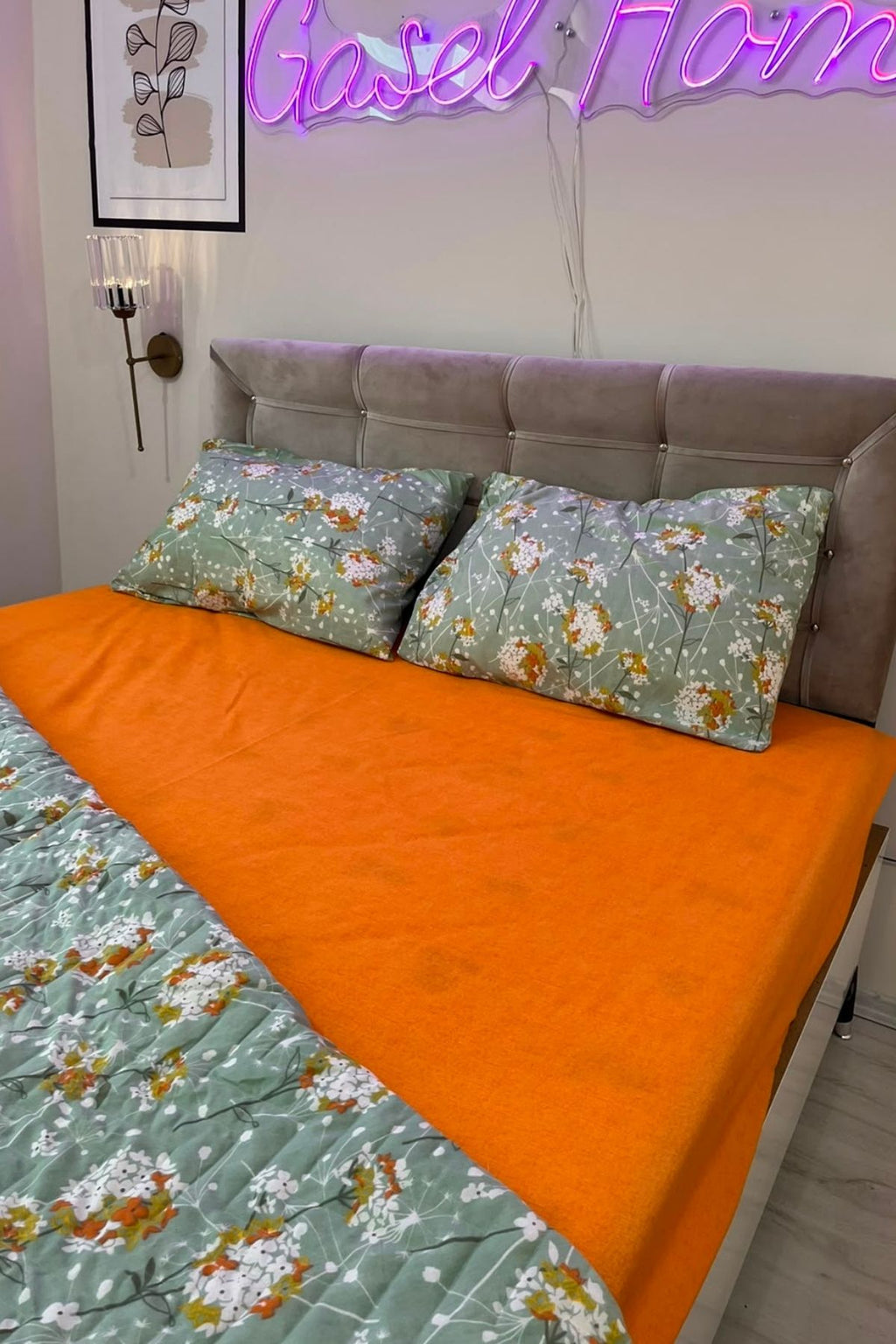 Çift Kişilik Kapitone Çok Amaçlı Papatya – Yeşil Pike