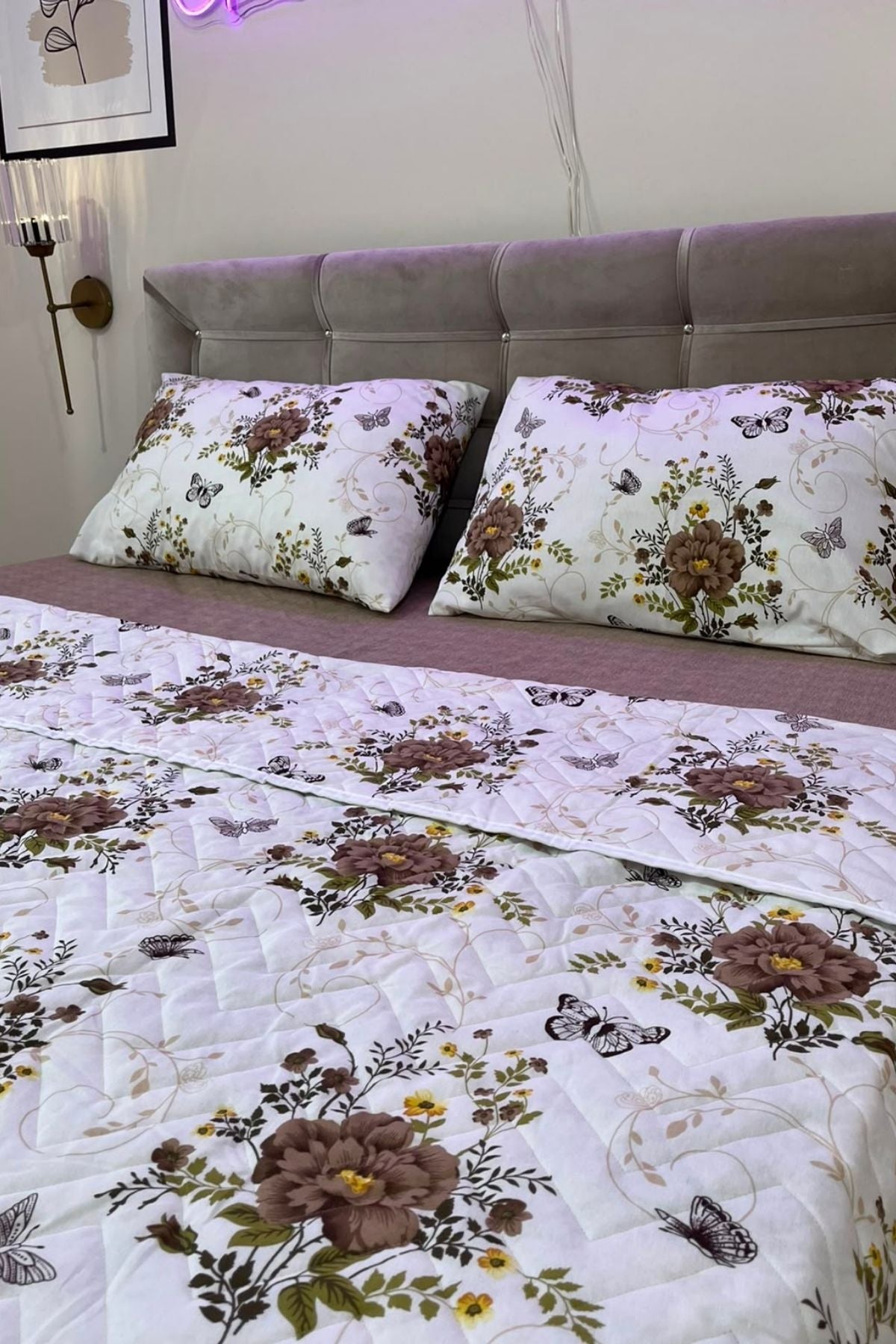 Çift Kişilik Kapitone Çok Amaçlı Kelebek – Kahverengi Pike