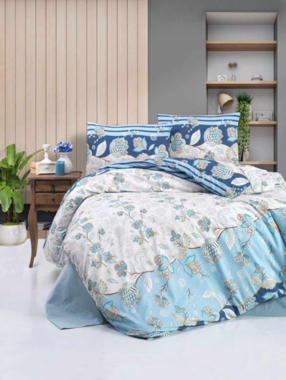 Sofia Desen %100 Pamuk Nevresim Takımı