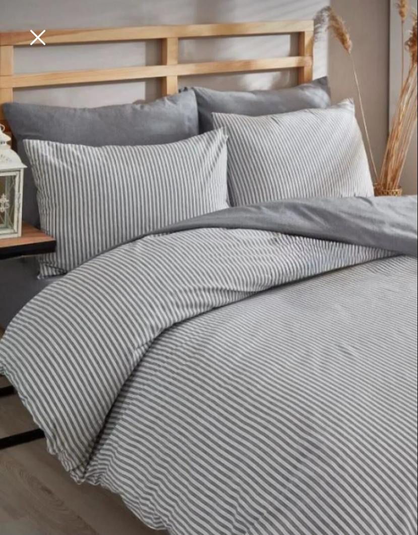 Pamuklu Zebra Desen Nevresim Takımı