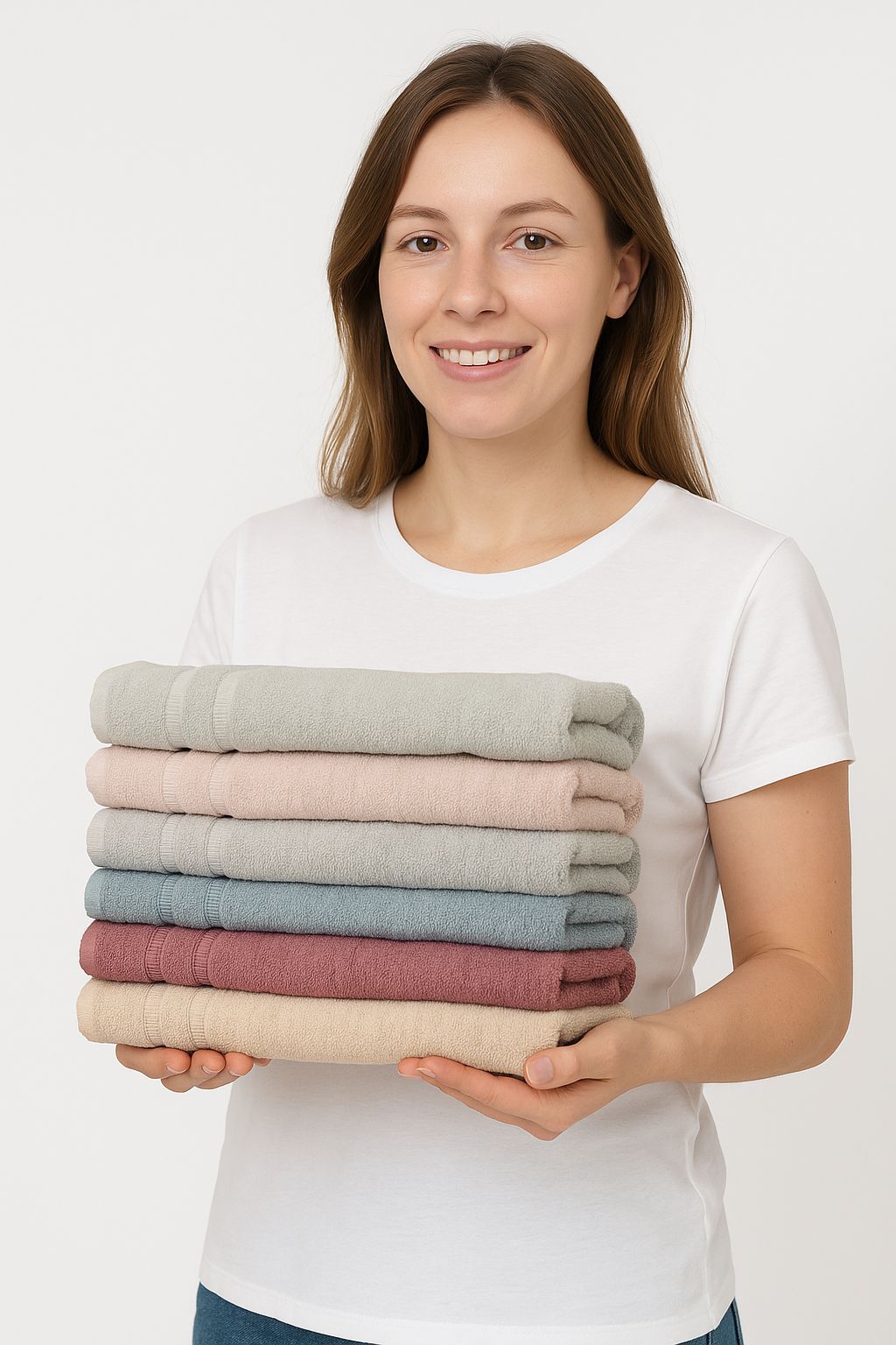 45 x 85 cm El Havlusu - %100 Pamuk - 6 Adet