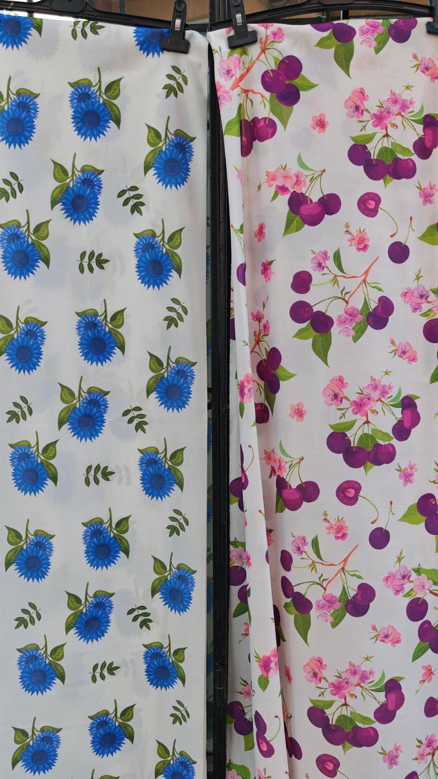 Rengarenk Sofra Bezi 150x150 (4 adet)