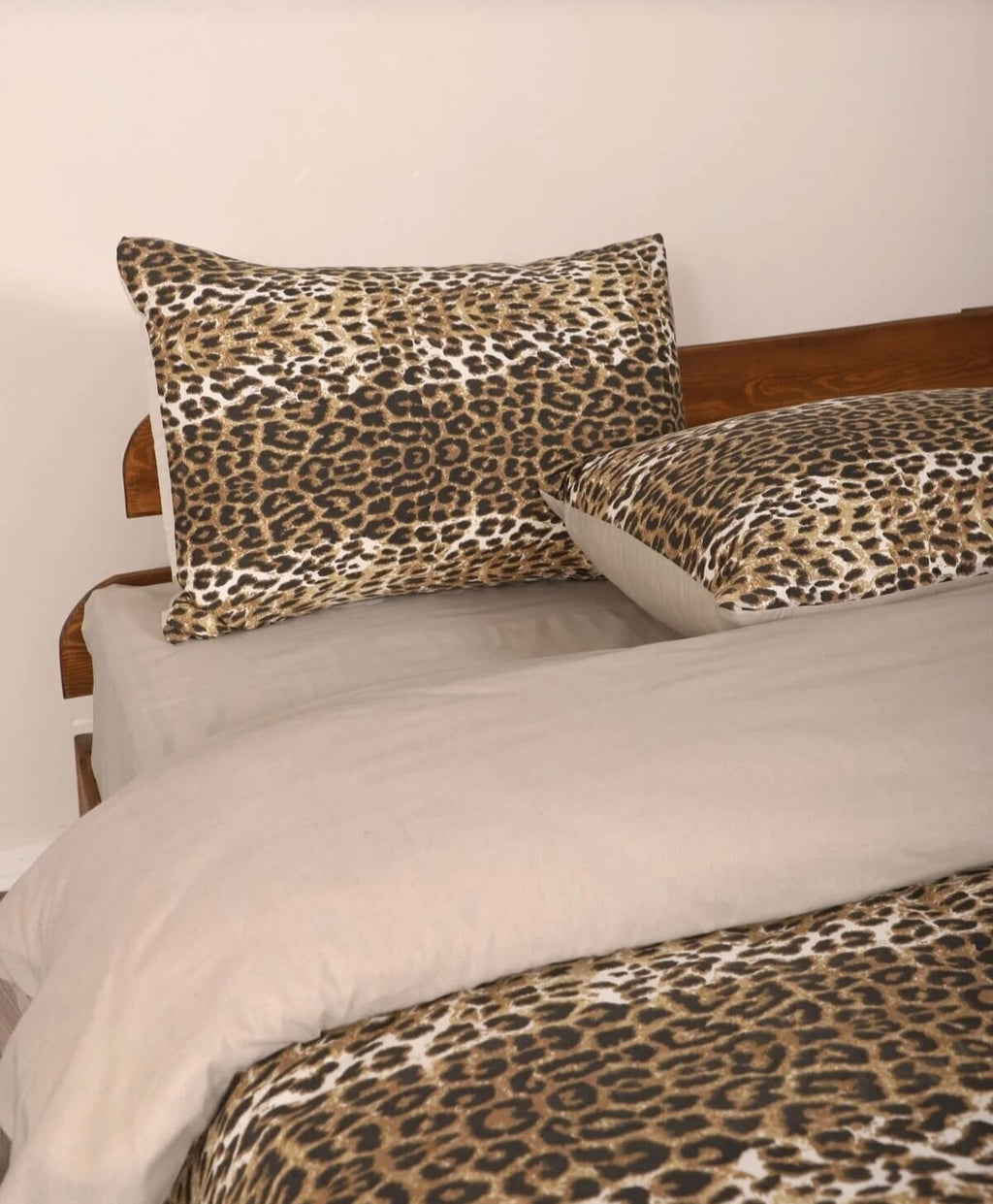 Pamuklu Trend Leopar Nevresim Takımı