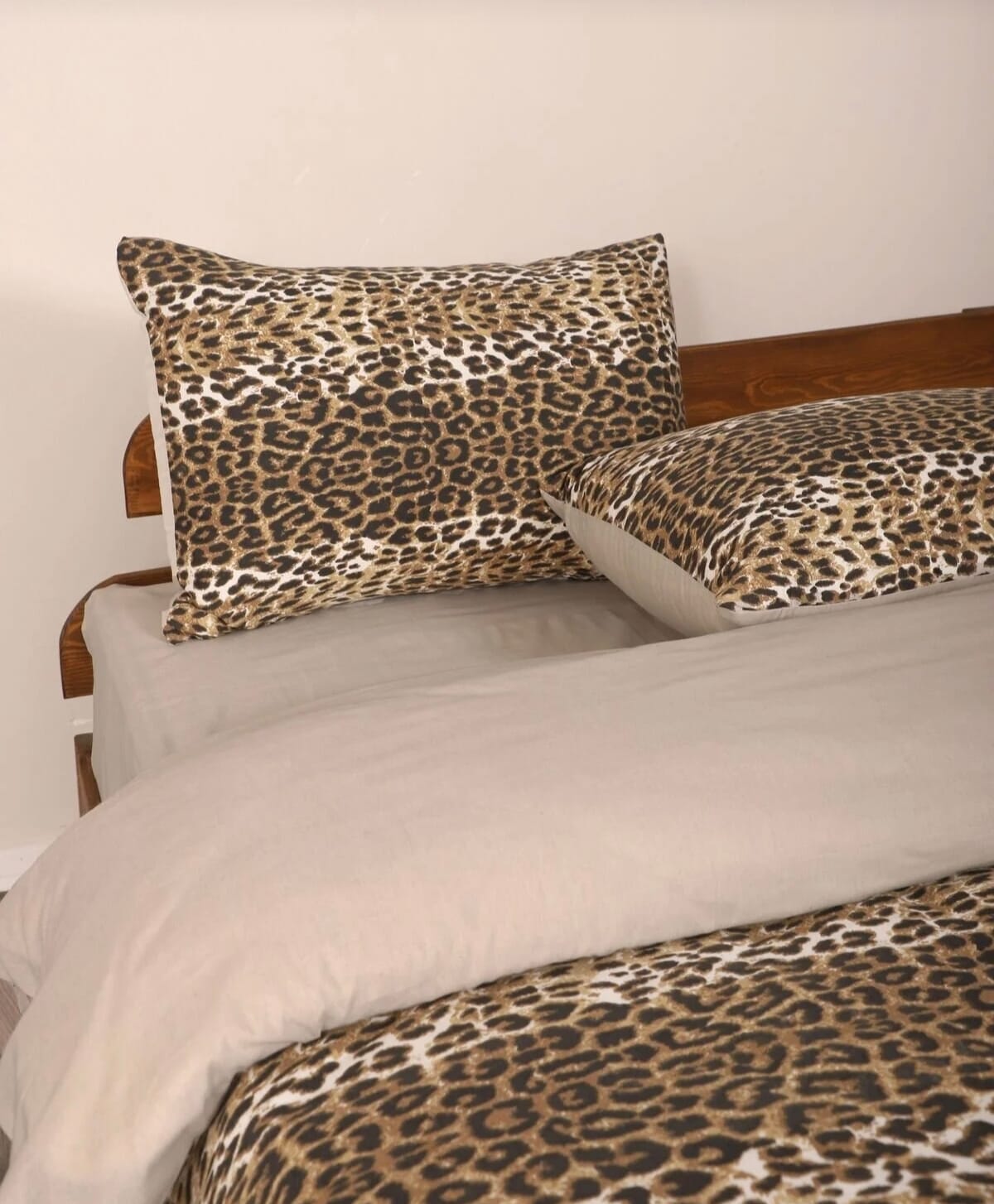 Pamuklu Trend Leopar Nevresim Takımı