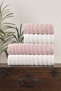 4'lü Sofia 70 x 140 cm Banyo Havlusu - %90 Pamuk