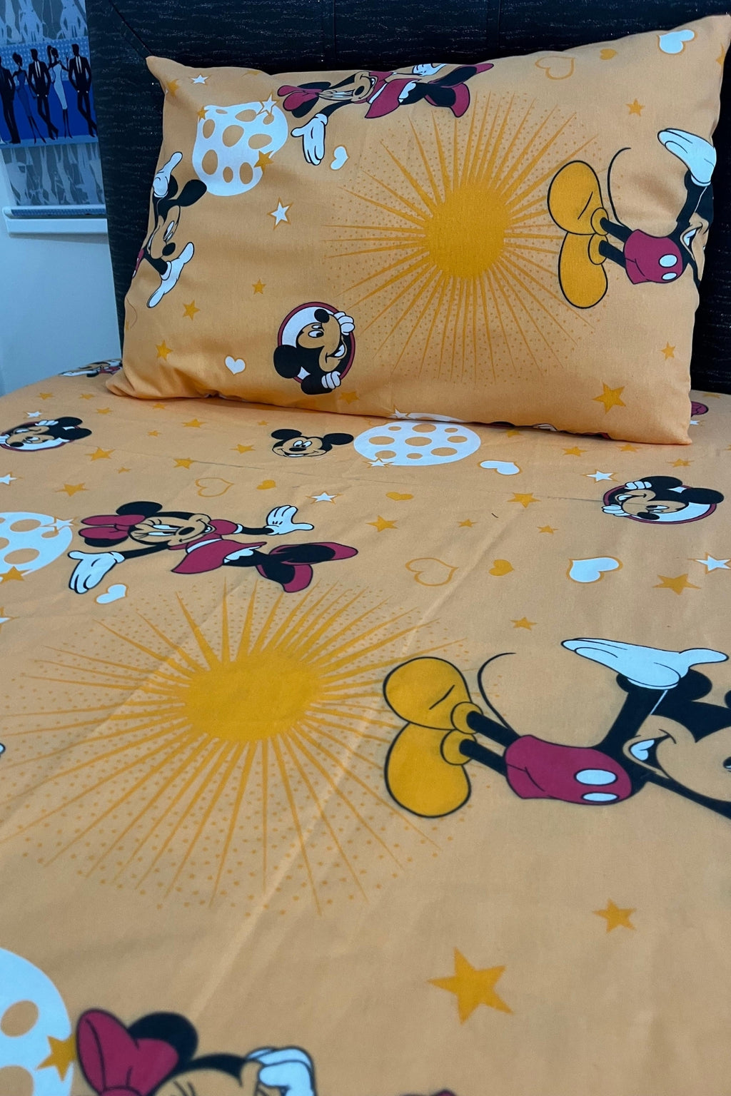 Tek Kişilik Kapitone Çok Amaçlı Mickey Mouse – Turuncu Pike